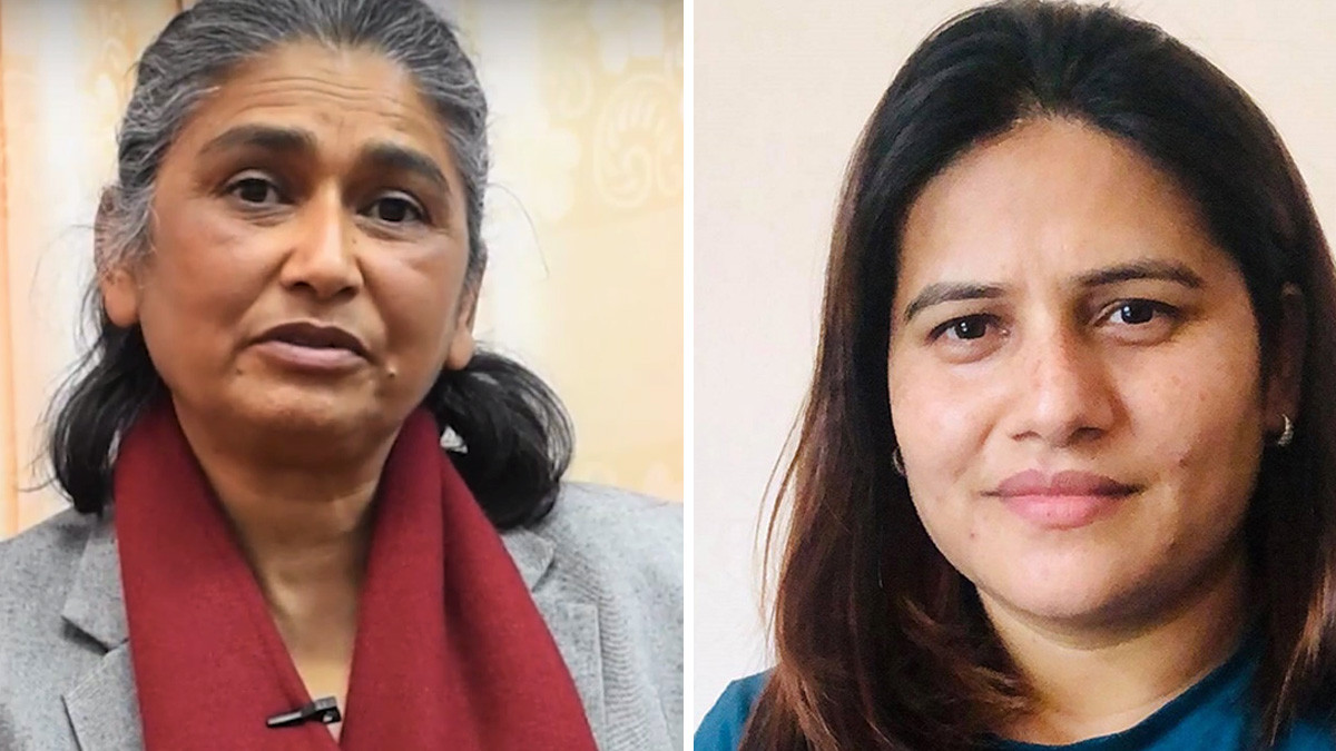 एमालेले बिन्दा र उषाकिरणलाई ६ महिना  निलम्बनको निर्णय,  तर दिएन पत्र