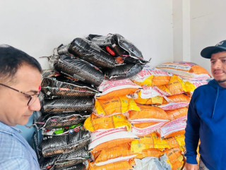 सिटिजन लाइफ इन्स्योरेन्सद्वारा बादी समुदायलाई महिना दिन भन्दा बढी समयसम्म पर्याप्त हुने खाद्यान्न सामग्री सहयोग