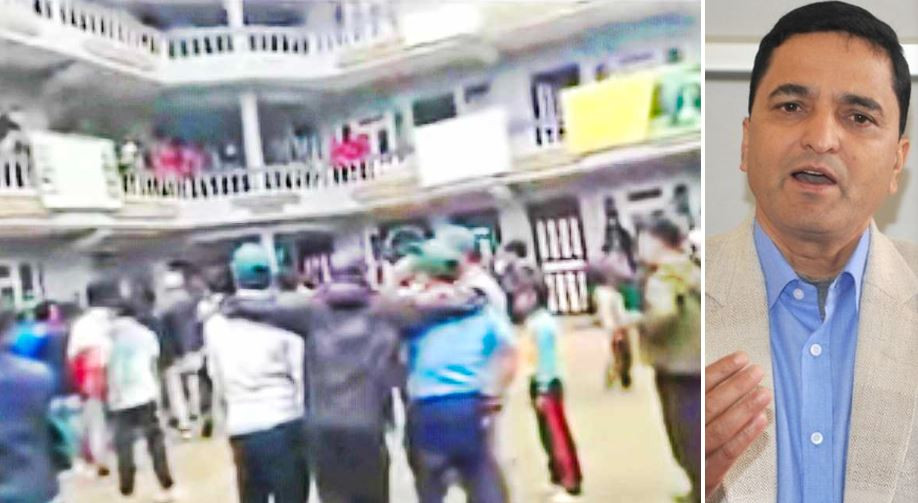 योगेश भट्टराईलाई शौचालयमा थुनियो, सामाजिक सञ्जालमा भाइरल