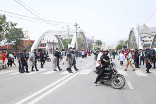 राप्रपा प्रदर्शन : माइतीघर, बिजुलीबजार–बानेश्वरकेन्द्रित