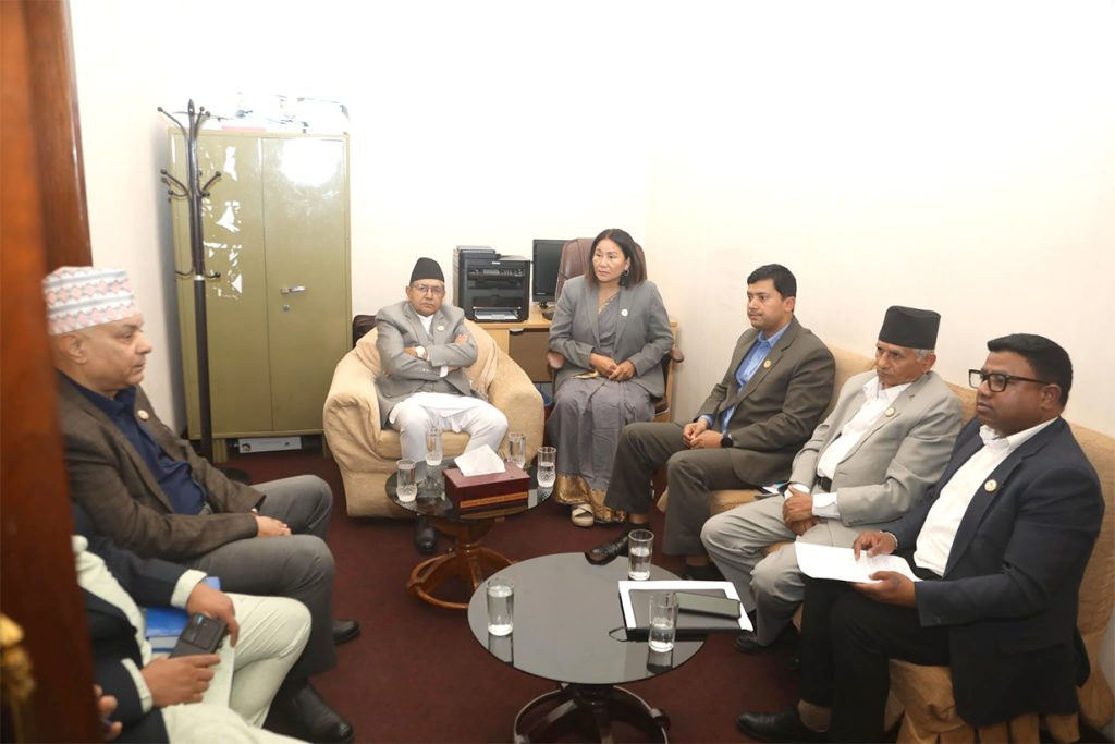 छलफलमा जुट्दै सभामुख र प्रमुख सचेतकहरू