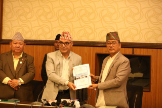 राजेन्द्र लिङ्देनको उपसमितिले पोखरा विमानस्थल अध्ययन प्रतिवेदन बुझायो