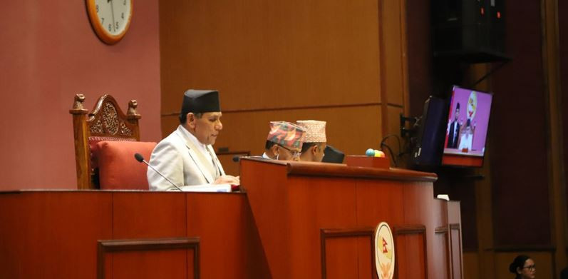 राष्ट्रियसभामा सांसदहरूले उठाएका प्रश्नको जवाफ दिन मन्त्रीहरूलाई  अध्यक्षको यस्तो रूलिङ