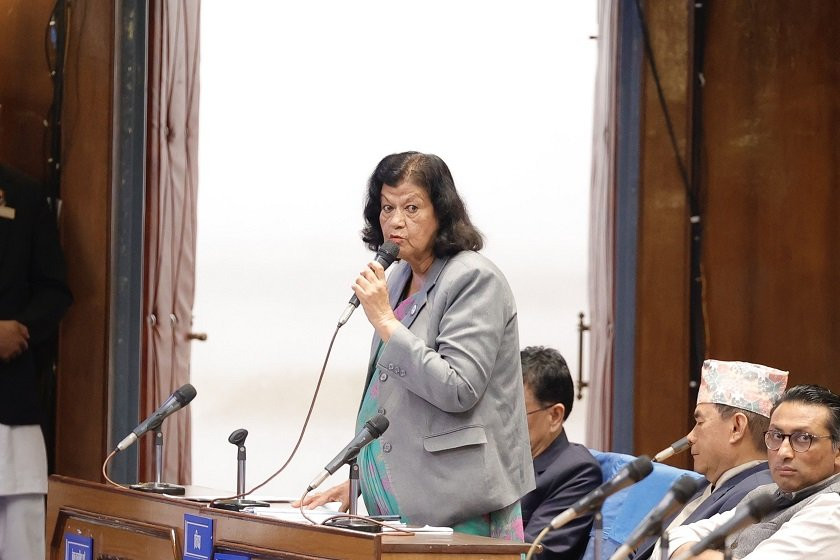 निलो किताबमा लेखेर मात्रै गणतन्त्र नबाँच्ने: सांसद कार्की