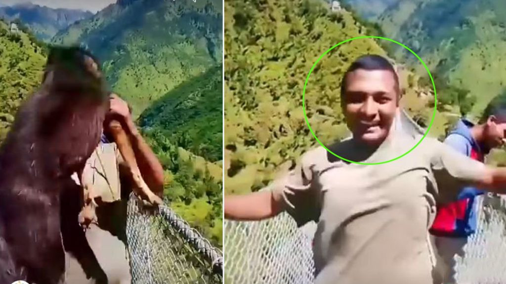 झोलुङ्गे पुलबाट कुकुरलाई जिउँदै फ्याँक्ने को हुन् ?