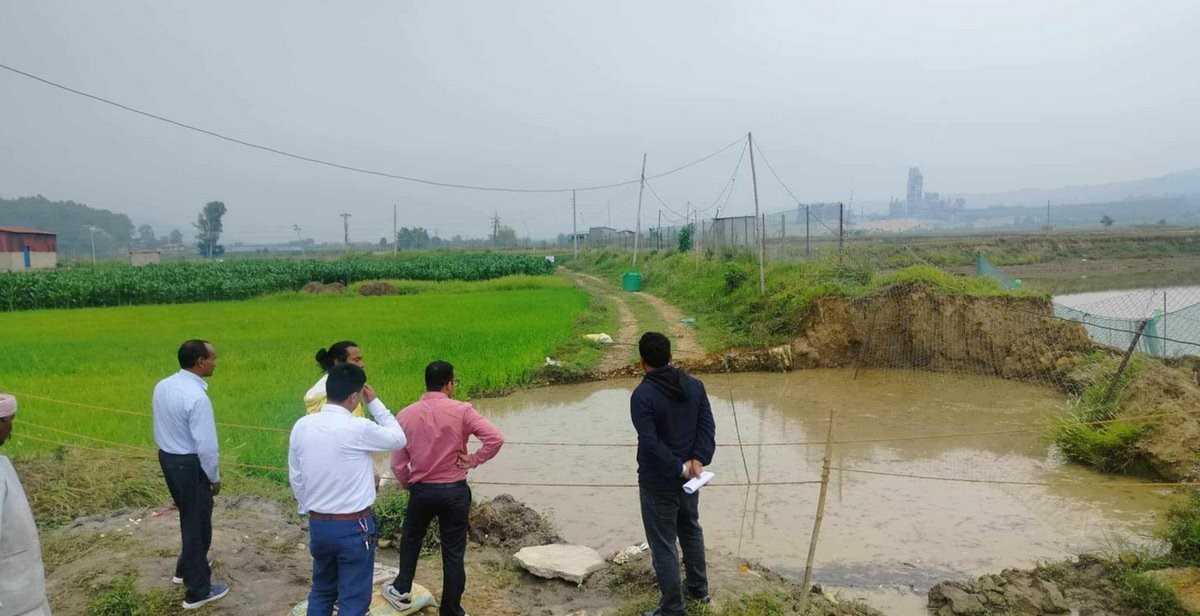 बलेरो गाडी भासिएर बेपत्ता भएको स्थानमा भूगर्भ विभागले गर्न थाल्यो अनुसन्धान