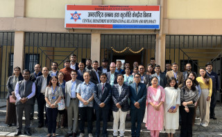 टियूको डिप्लोमेसी एमफिल-पिएचडी कार्यक्रम संयोजकमा डा.पौडेल