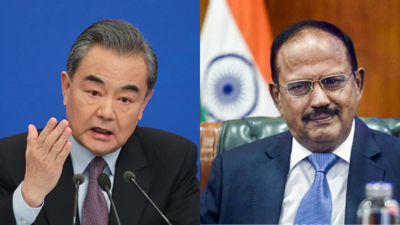 भारतका सुरक्षा सल्लाहकार र  चिनियाँ विदेशमन्त्रीबीच टेलिफोन वार्ता