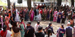 किराँत राई समुदायले धुमधामका साथ मनाए उभौली