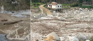 अविरल वर्षाले डाइभर्सन बगाउँदा आठ घण्टादेखि बिपी राजमार्ग अवरुद्ध