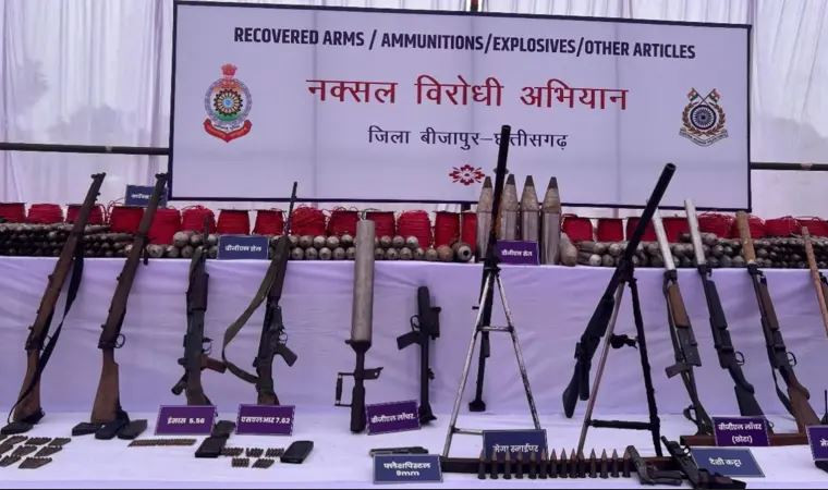 सिमानामा ३१ माओवादी मारिएकाे प्रहरीको दाबी