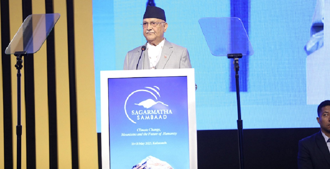 हिमाल जोगाउनु पृथ्वी, महासागर र मानवता जोगाउनु हो: प्रधानमन्त्री