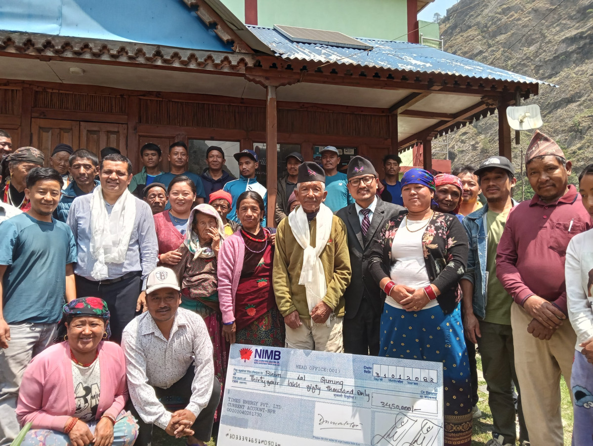 बूढीगण्डकी जलविद्युत आयोजना(३४१मेवा) प्रभावित क्षेत्रको मुआब्जा वितरण सुरु