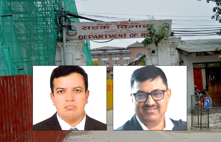 सडक विभागको नेतृत्व परिवर्तन, नयाँ महानिर्देशकमा डा. जैसी