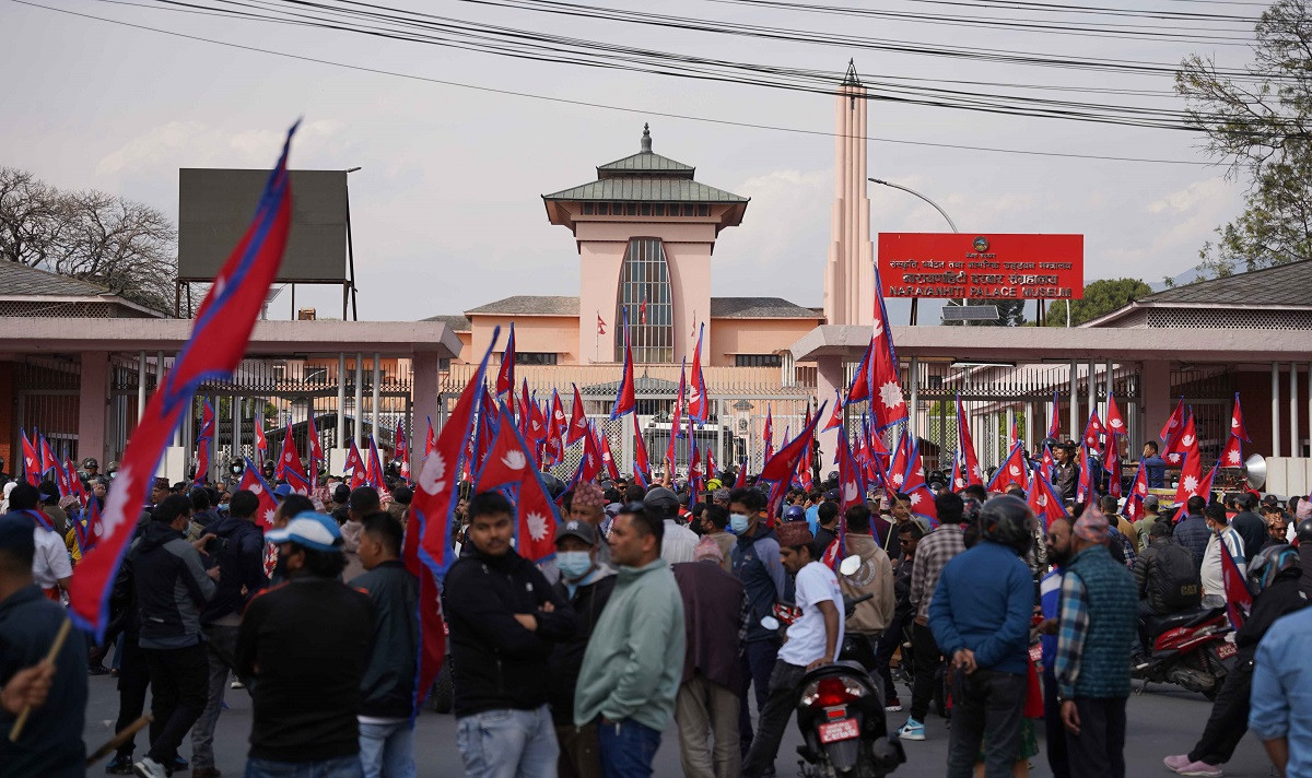 राजावादीहरु भोलि नारायणहिटी अगाडि नै प्रदर्शन गर्ने तयारीमा