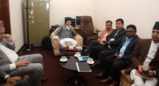 प्रमुख चार दलसंँग संयुक्त छलफलमा सभामुख