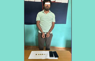 एक भारतीय नागरिक नागढुंगाबाट सुनसहित  पक्राउ