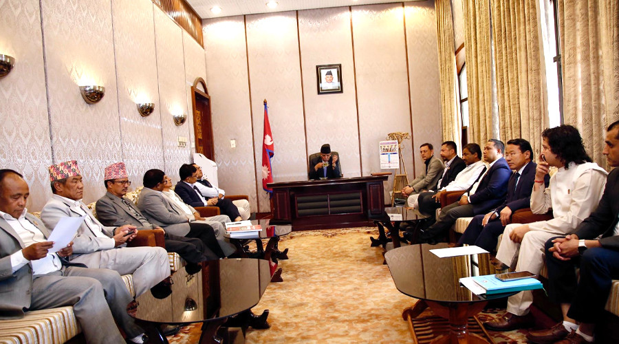 सत्तापक्ष र प्रतिपक्ष दलबिच भएकाे छलफल निष्कर्षविहीन