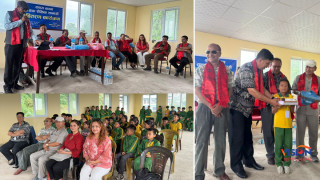 नेपाल स्रष्टा समाजले गर्यो काव्य वाचन तथा शैक्षिक सामग्री वितरण कार्यक्रम