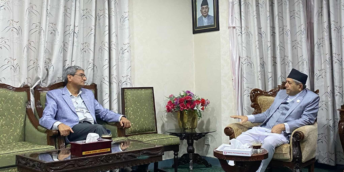 रास्वपाले निरन्तर सदन अवरोध गरेपछि गृहमन्त्रीसँग सभामुखले गरे छलफल