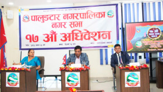 ‘कृषकको हात, स्थानीय सरकारको साथ’ भन्ने मूल नारासहित पालुङटारको योजनाहरू सार्वजनिक