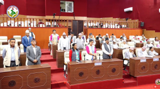 कर्णालीमा प्रतिपक्ष दलले गरे सभा अवरुद्ध