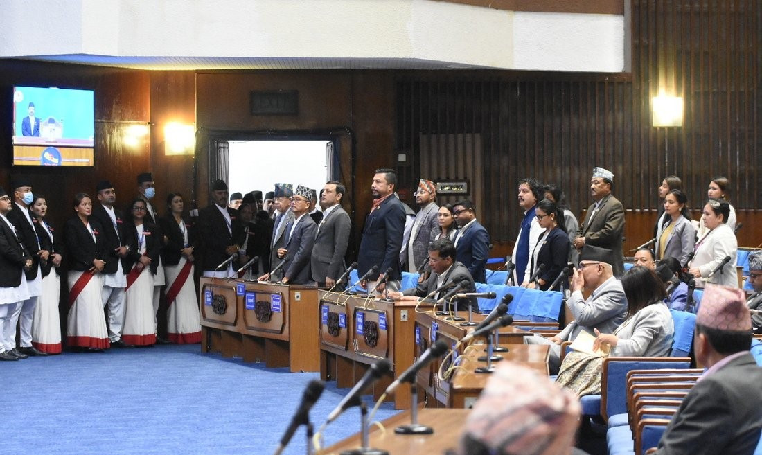 छानबिन समिति स्वीकार नगर्ने भन्दै रास्वपा र राप्रपाले गरे सदन बहिस्कार