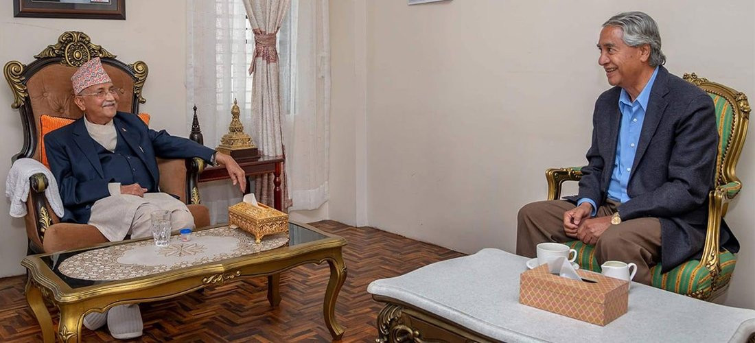 कांग्रेस र  एमालेबीच  ‘टेक एण्ड पे’ व्यवस्था हटाउने सहमति