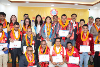 कार्यक्रम व्यवस्थापन संघको अध्यक्षमा राजेन्द्र लुईटेल निर्वाचित