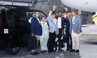 प्रधानमन्त्री ओली आज स्वदेश फर्कँदै