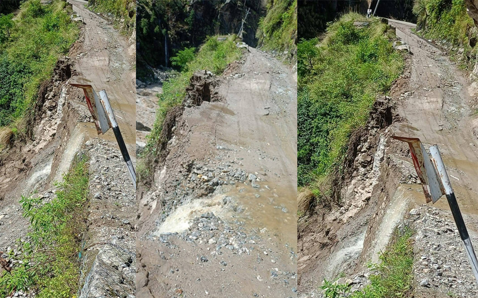 कर्णाली राजमार्गमा ठूला सवारीसाधन सञ्चालनमा रोक