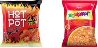 हटपट चाउचाउ र रङ्गिला दालमोठ गुणस्तरहीन, बिक्री रोकेर बजारबाट फिर्ता ल्याइँदै