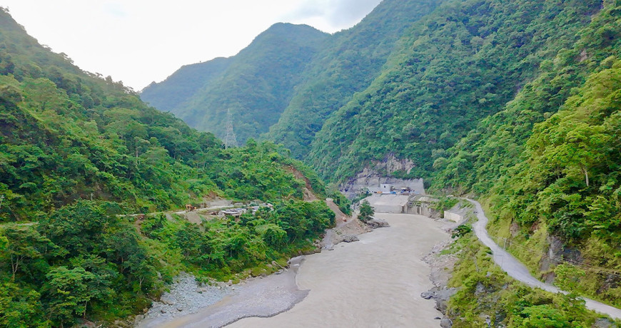 पहिरोले थुनिएको म्याग्दी नदीमा बग्न थाल्यो पानी