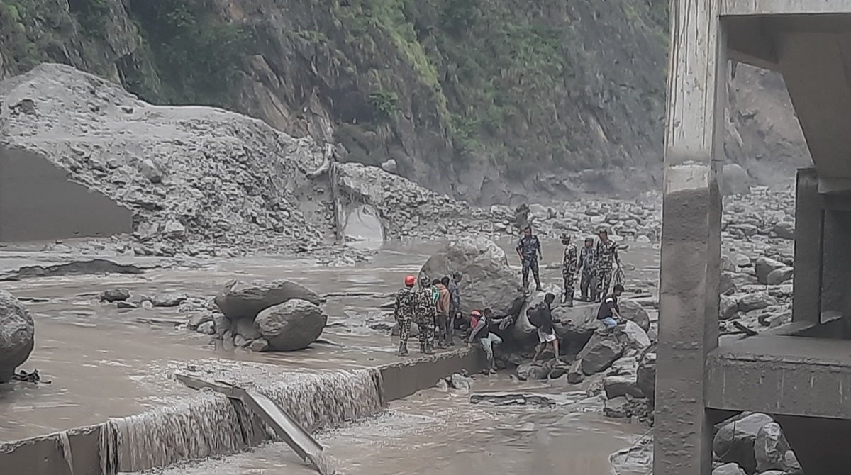 रसुवा बाढी : करिब २९ करोडको बीमा दाबी