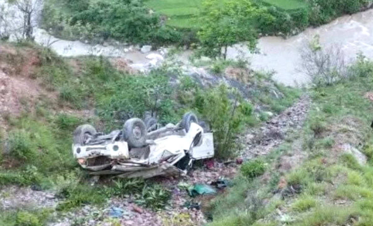 बैतडीमा जिप दुर्घटना हुँदा २ जनाको मृत्यु, ६ यात्रु घाइते