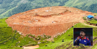 सन्दीप लामिछानेको सम्मानमा स्याङ्जामा क्रिकेट मैदान बन्दै