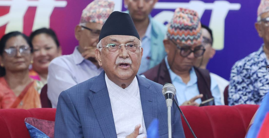 प्रधानमन्त्री ओलीले भनेः 'केपी ओली बिनाको एमाले' भन्नेहरूको कामना पूरा हुँदैन