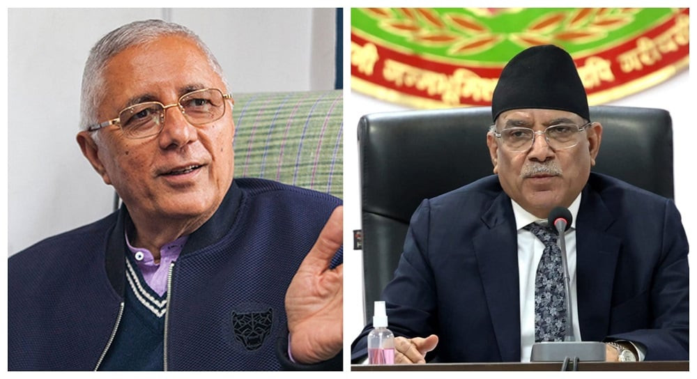 खुमलटारमा प्रचण्ड र शेखर कोइरालाबिच भेटवार्ता