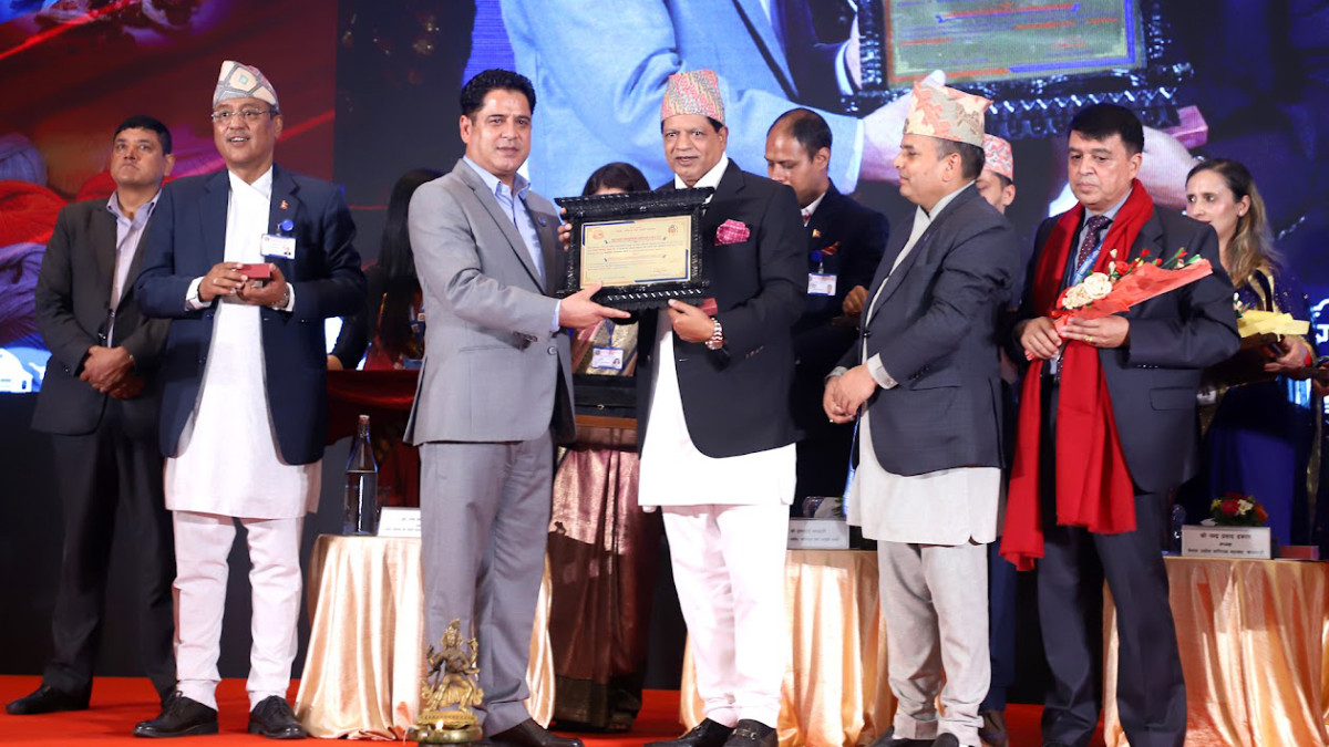 एनआईसी एशिया बैंकका सञ्चालक रामचन्द्र संघई सम्मानित