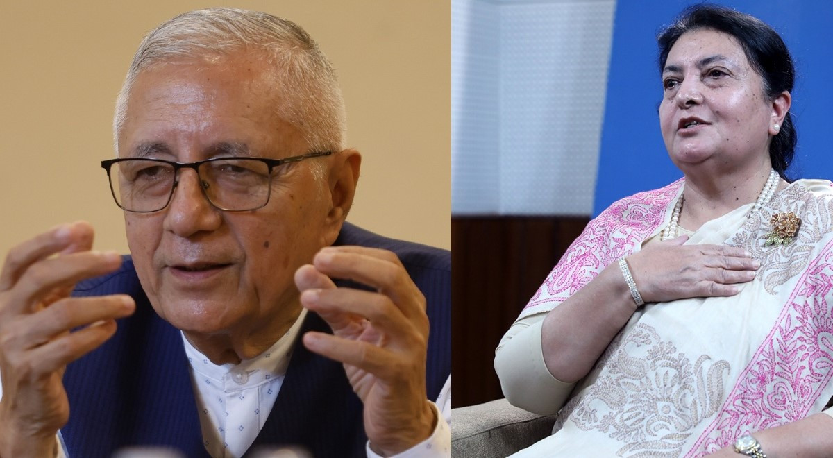 शेखर कोइरालासँग विद्या भण्डारीले मागिन् नैतिक समर्थन