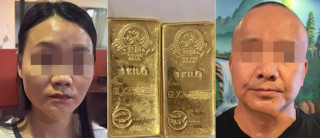 ठमेलबाट २ केजी सुनसहित २ चिनियाँ नागरिक पक्राउ