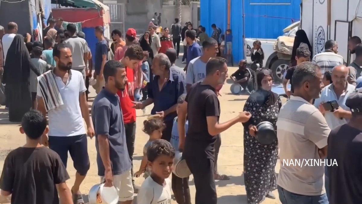 गाजामा २४ घण्टामा भोकमरी र कुपोषणबाट १५ प्यालेस्टिनीको मृत्यु