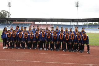 एएफसी यू-२० महिला एसियन कप छनोट खेल्न जाने नेपाली टोलीको बिदाइ