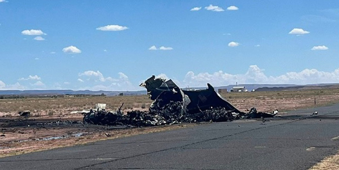 अमेरिकामा फेरि  खस्यो विमान ४ जनाको मृत्यु