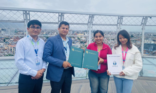 कामना सेवा विकास बैंक र स्काई वाक टावरबिच सम्झौता