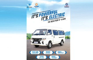जगदम्बा मोटर्सले १४ देखि १९ सिटर व्यावसायिक इलेक्ट्रिक गाडीहरु