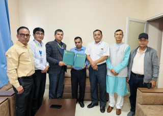 कामना सेवा विकास बैंक र महेन्द्र नारायण निधी मेमोरियल अस्पतालबिच सम्झौता