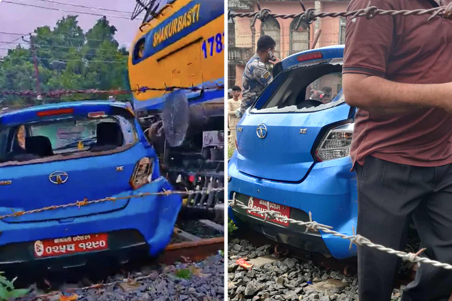 जनकपुरमा रेल र कार ठोक्कियो, घटनाको विस्तृत विवरण आउन बाँकी