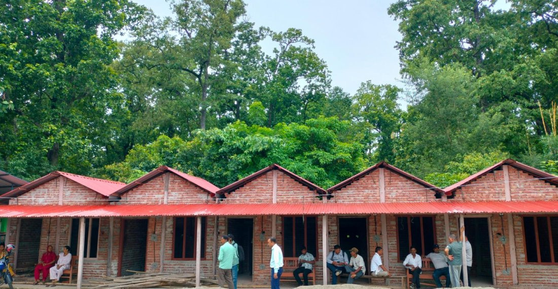 पर्यटन प्रवर्द्धनका लागि सामुदायिक वनमा पाहुना घर निर्माण गरिँदै