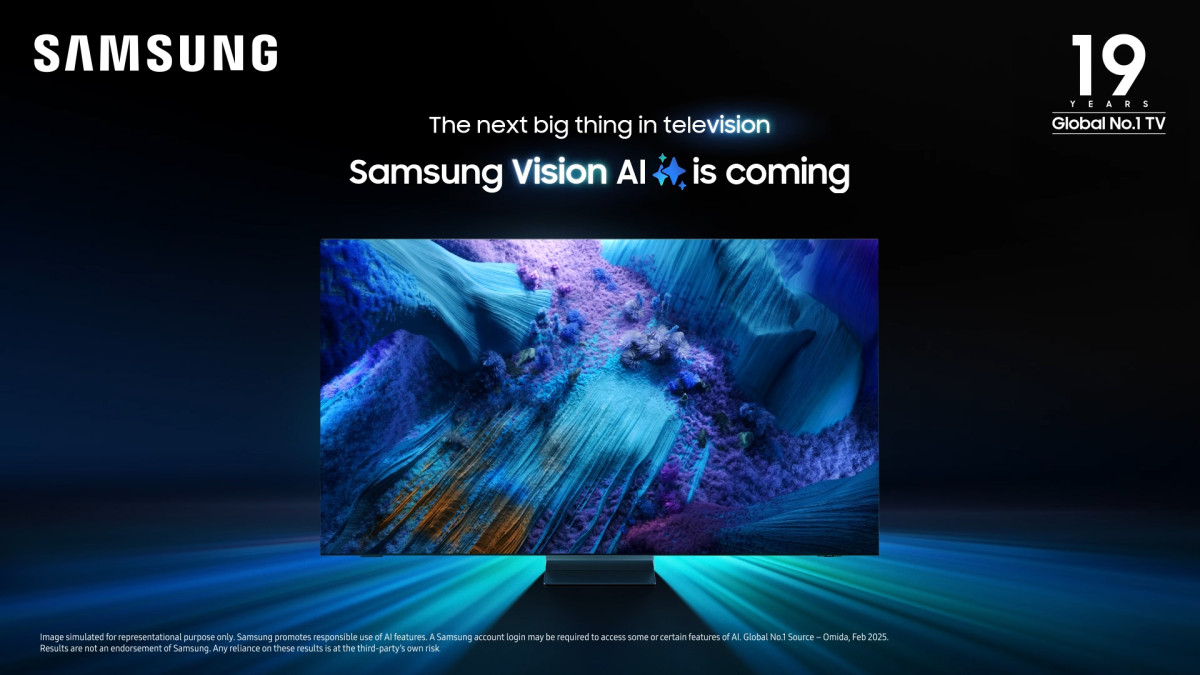 सामसङले नेपाली उपभोक्ताका लागि टिभीमा भिजन एआई ल्याउँदै